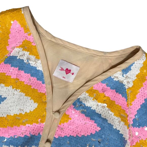 MSRP $225 ✨ Buddy Love Caftan Size S-L Flexible Fit | Covered Buttons ✨QUICKSHIP - Picture 4 of 7